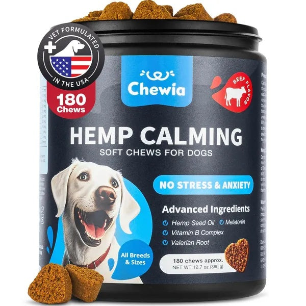Hemp Calming Chews For Stress Relief