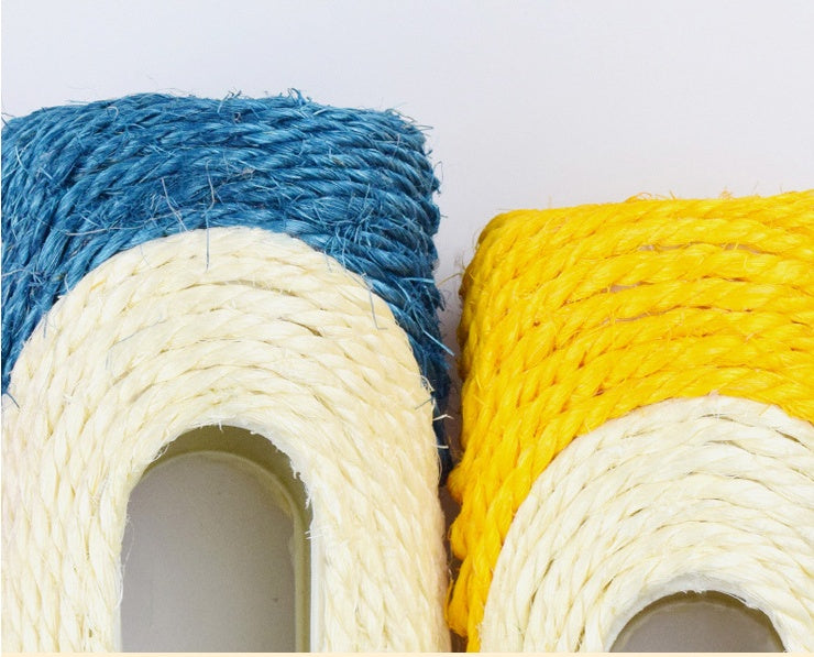 Pet Long Sisal Drum Three Piece Interactive Toy Set
