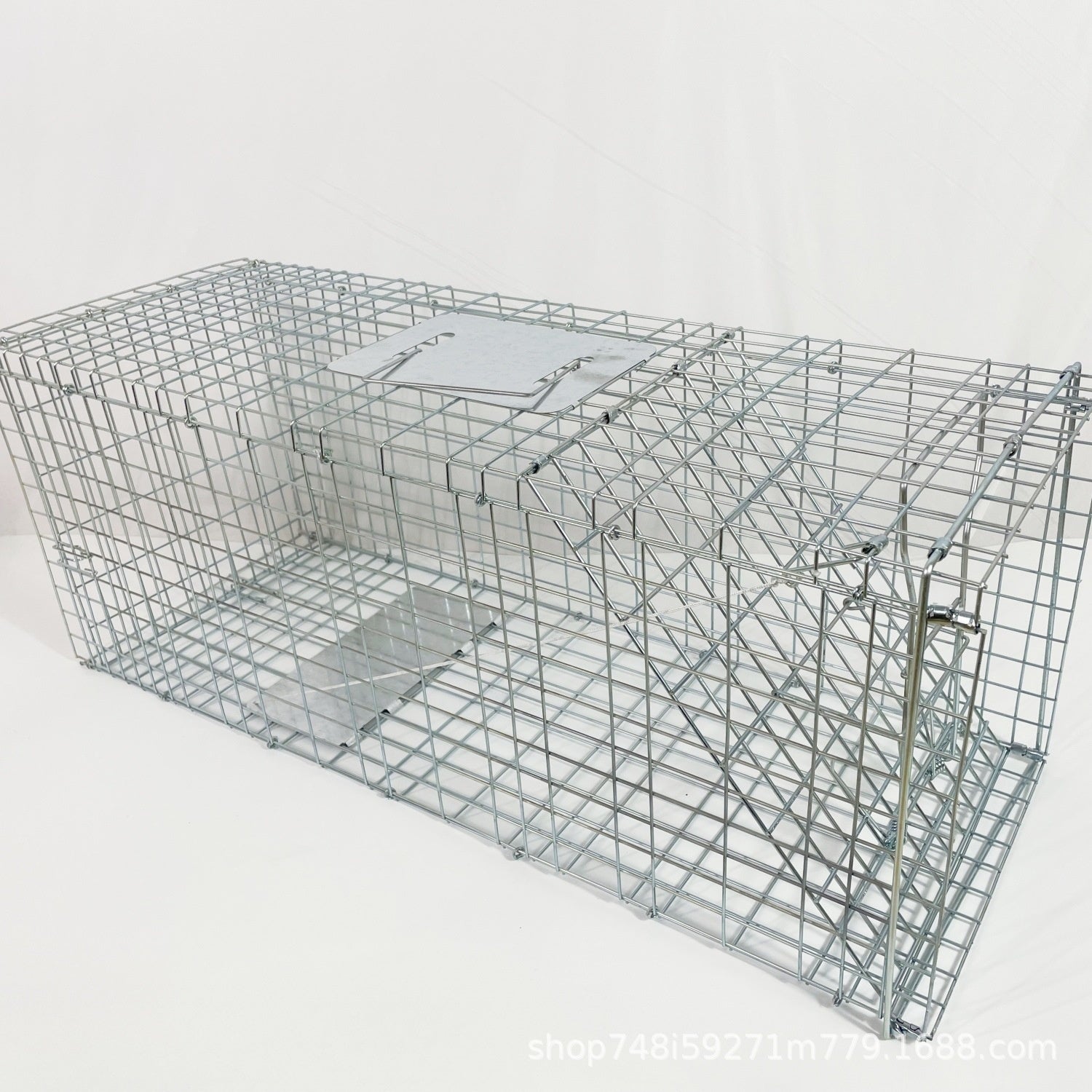 Foldable Automatic Pedal Cat Trap Cage