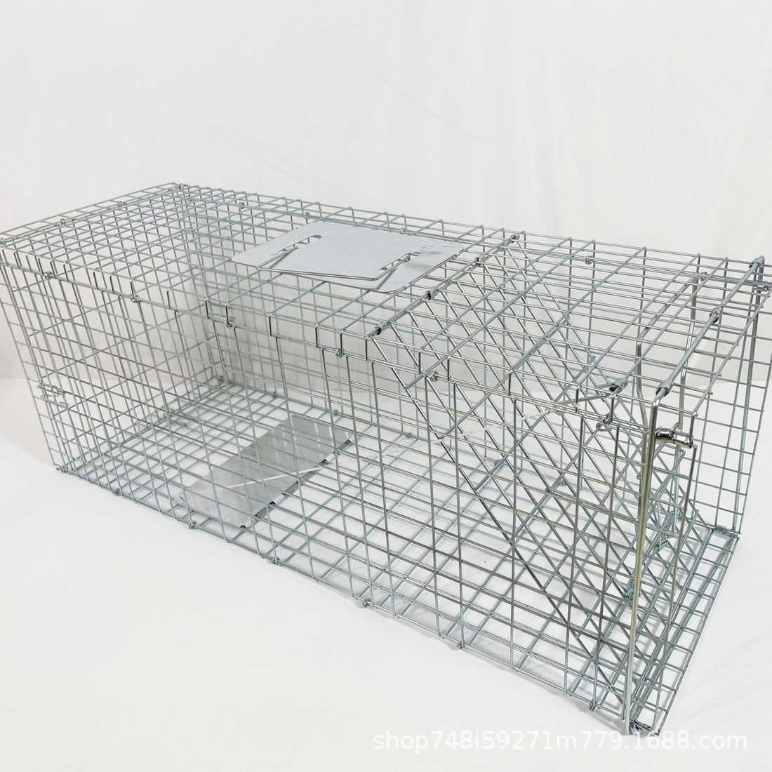 Foldable Automatic Pedal Cat Trap Cage