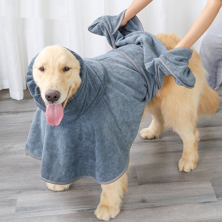 Strong Absorbent Quick Dry Pet Bath Towel Cotton Cloth