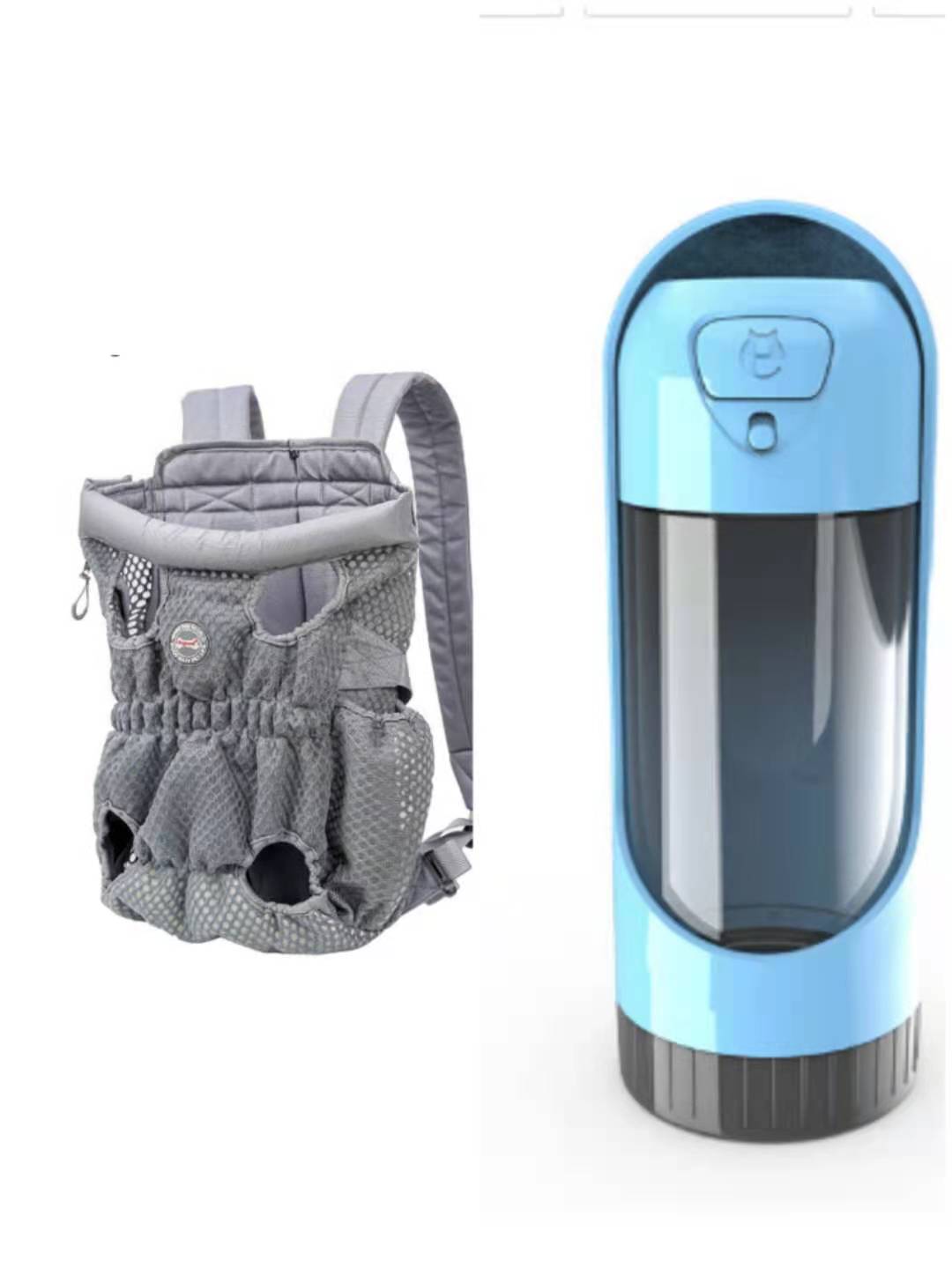 Breathable Mesh Pet Carrier Backpack Outdoor Travel Shoulder Bag