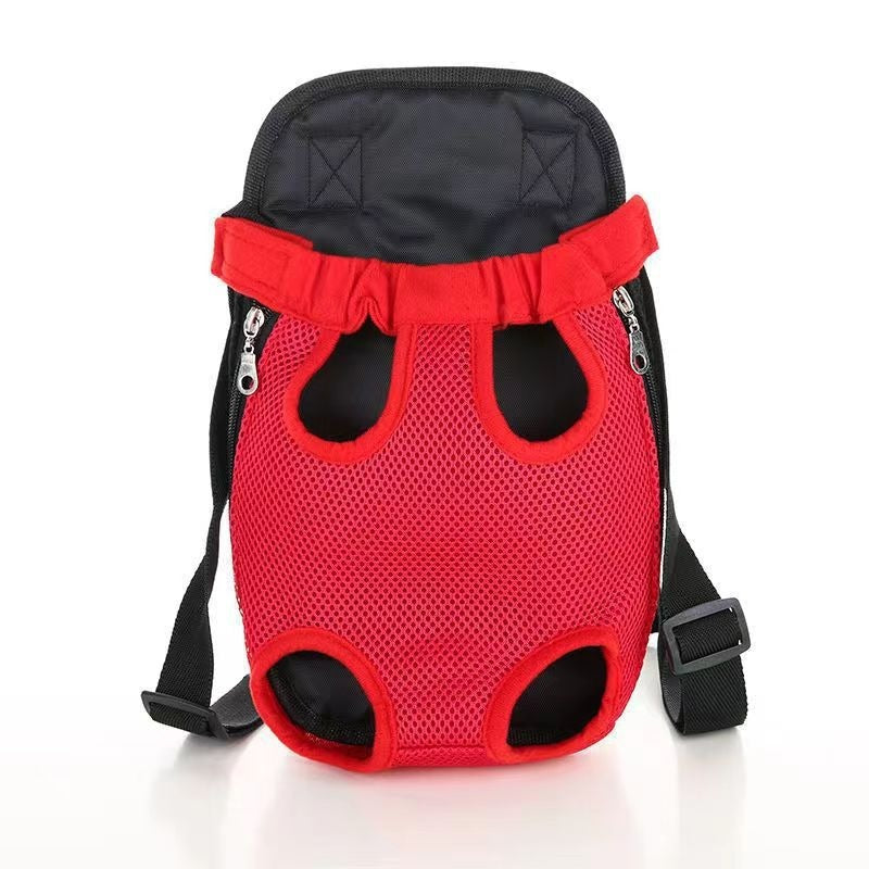 Breathable Adjustable Pet Carrier Backpack Outdoor Travel Bag