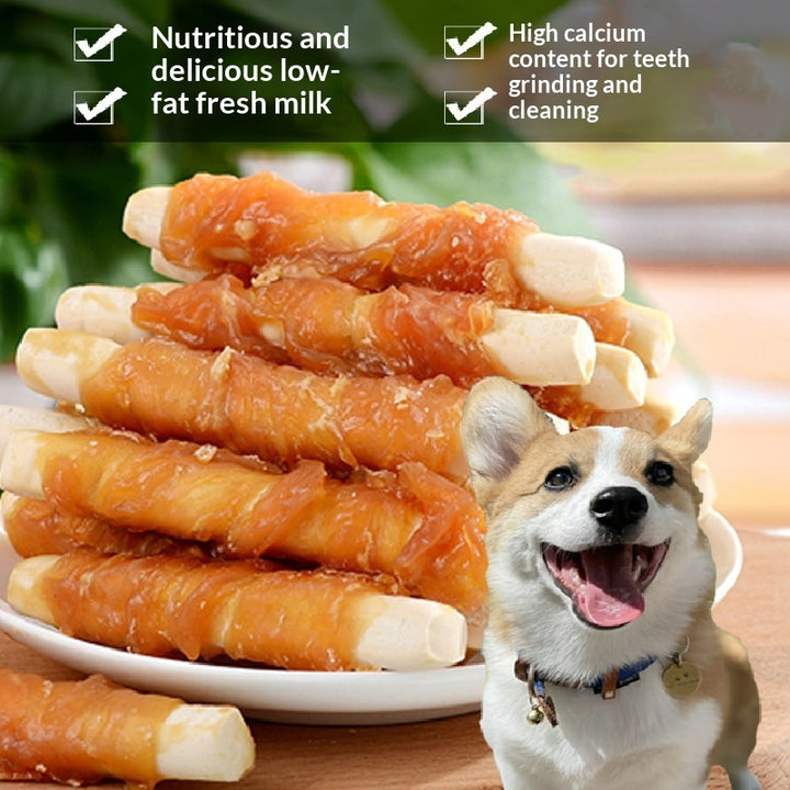 Chicken Milk Calcium Chew Sticks