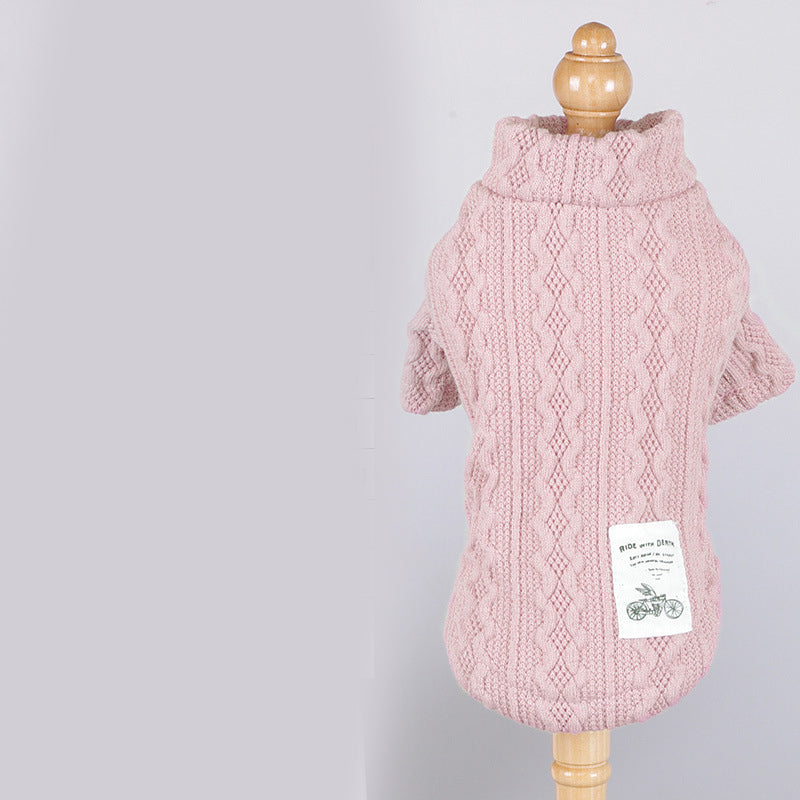 Pet Warm Knitted Sweater Apparel