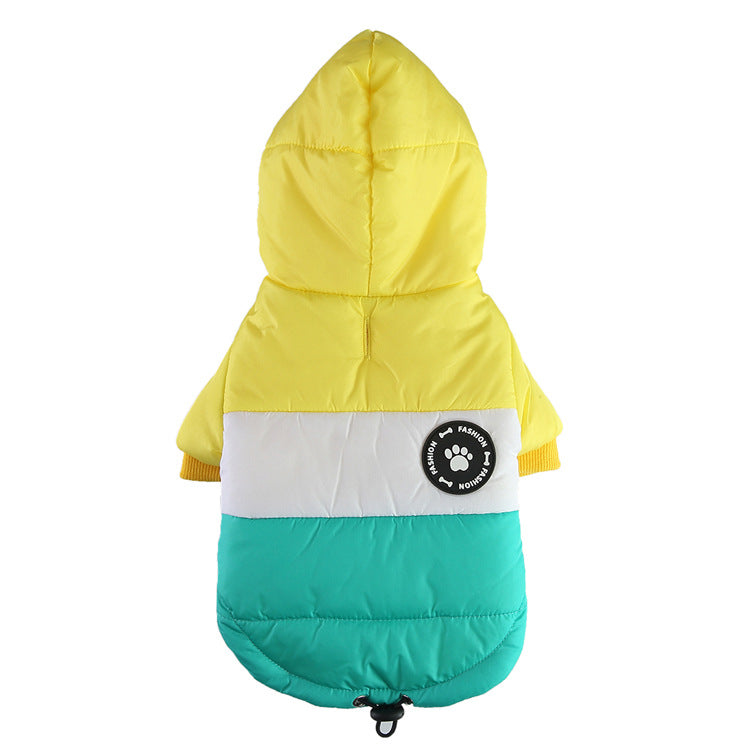 Winter Cotton Padded Pet Coat Warm Clothing