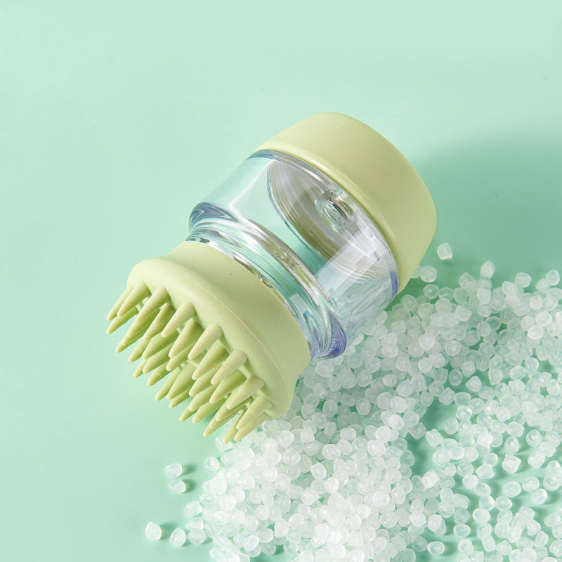 Multifunctional Pet Bath Massage Comb Cleaning Brush