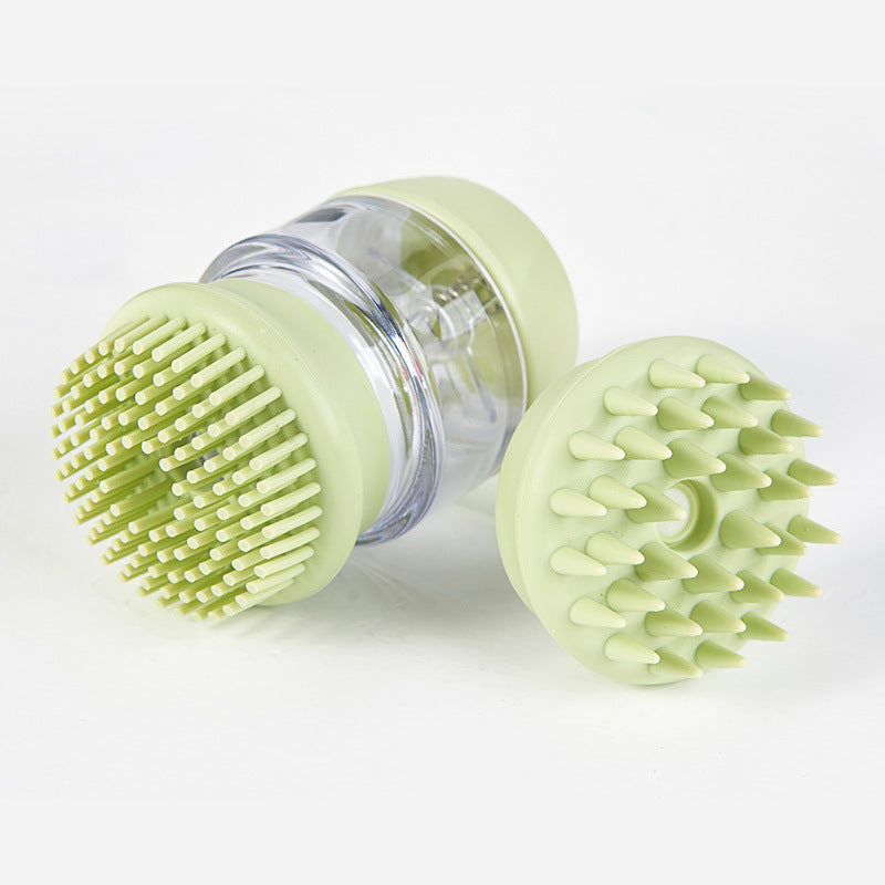 Multifunctional Pet Bath Massage Comb Cleaning Brush