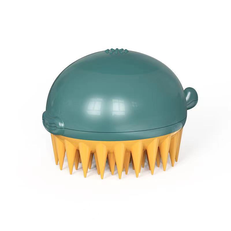 Pet Bath Brush Refillable Body Gel Grooming Tool
