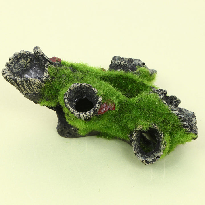 Aquarium Moss Tree Root Shrimp Nest Decoration