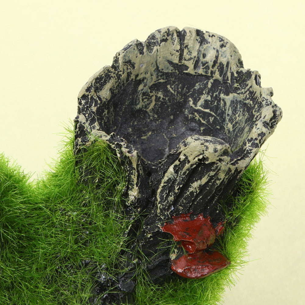 Aquarium Moss Tree Root Shrimp Nest Decoration