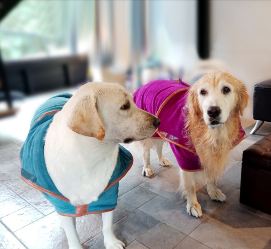Quick Dry Absorbent Pet Bath Towel Grooming Cloth
