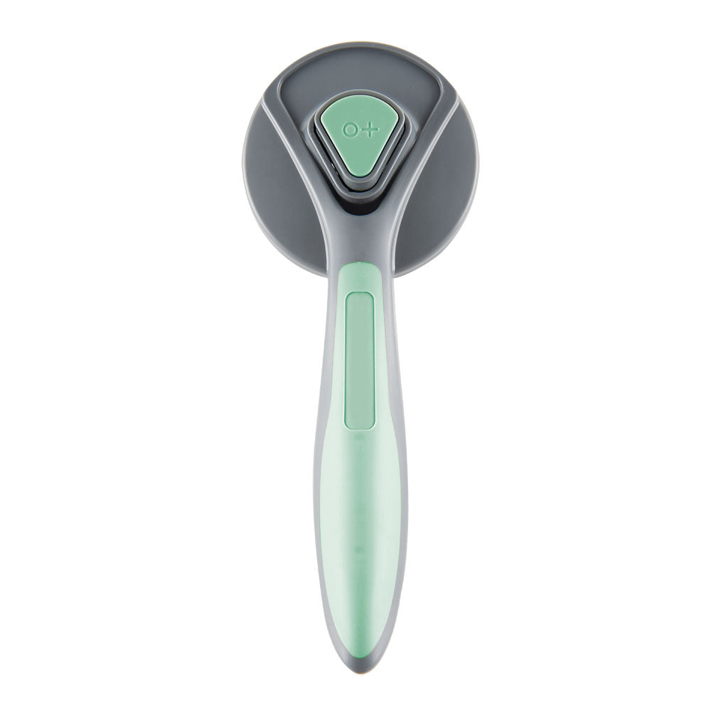 Pet Slicker Grooming Shedding Brush Easy Clean Tool