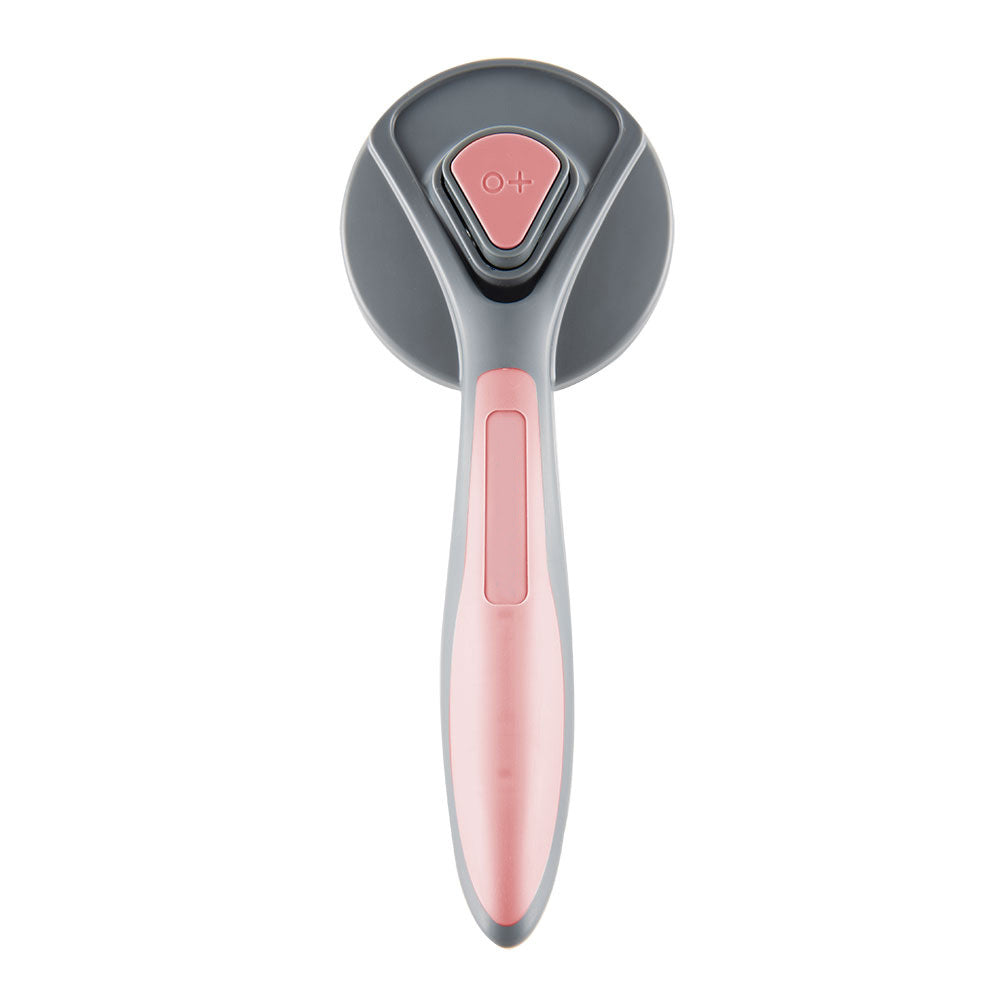 Pet Slicker Grooming Shedding Brush Easy Clean Tool