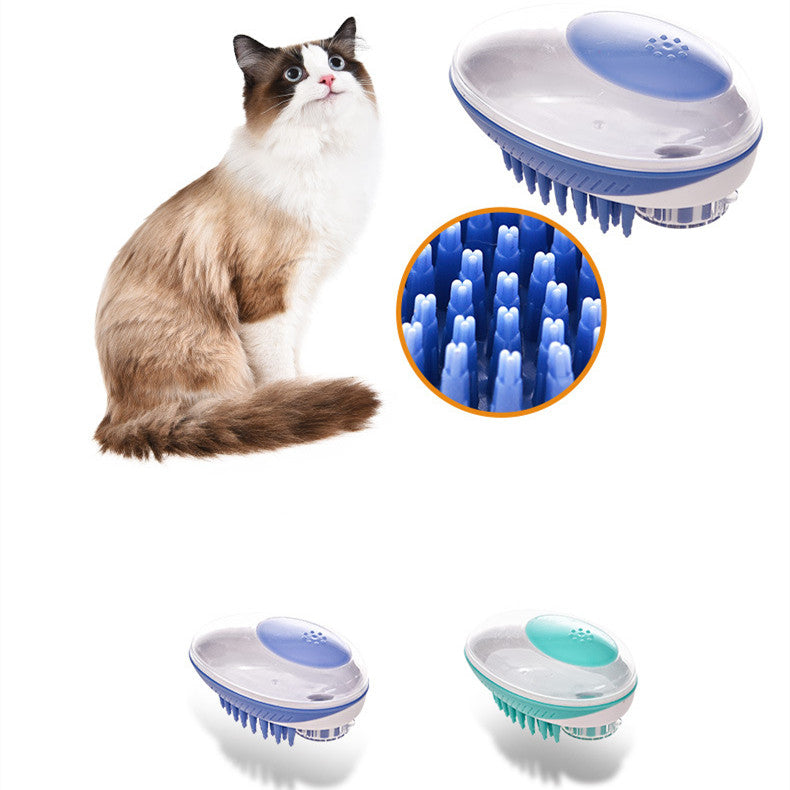 Pet Bath Massage Brush Hair Removal Cleaning Tool