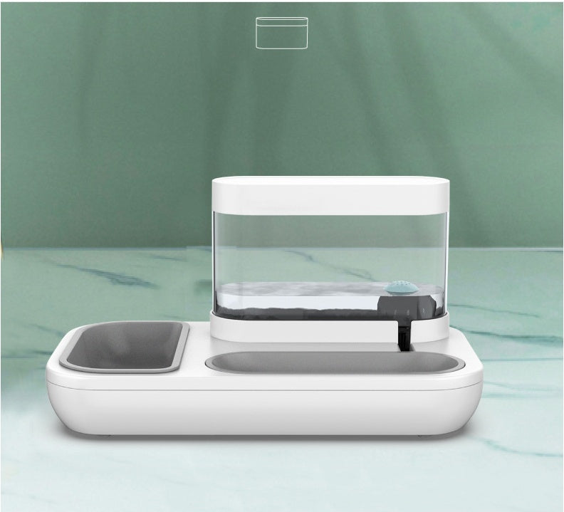 Pet Multi Style Feeding Bowl Automatic Drinking Fountain 50.72 oz