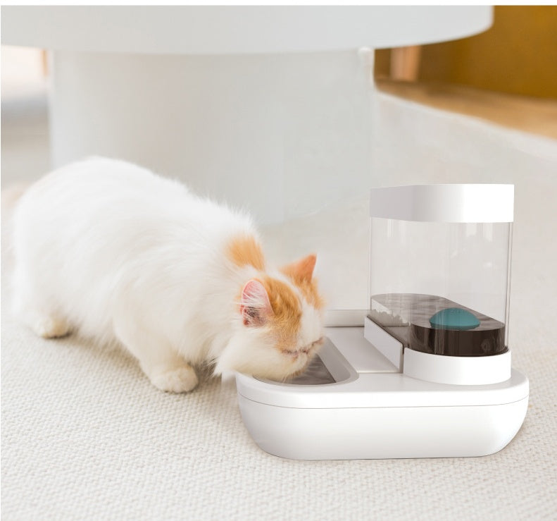 Pet Multi Style Feeding Bowl Automatic Drinking Fountain 50.72 oz