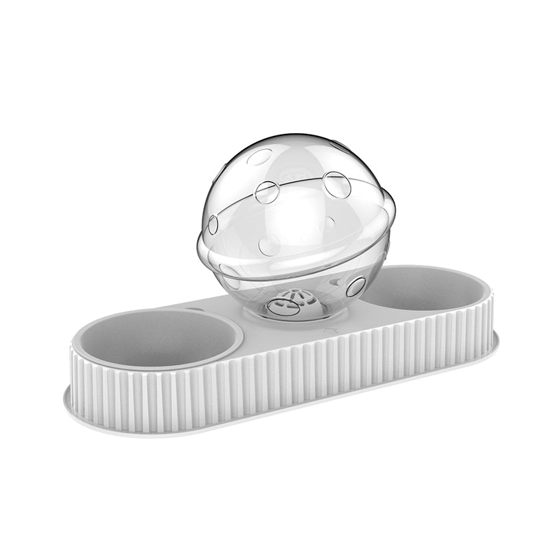 Pet Automatic Plastic Feeding Drinking Water Bowl Dispenser