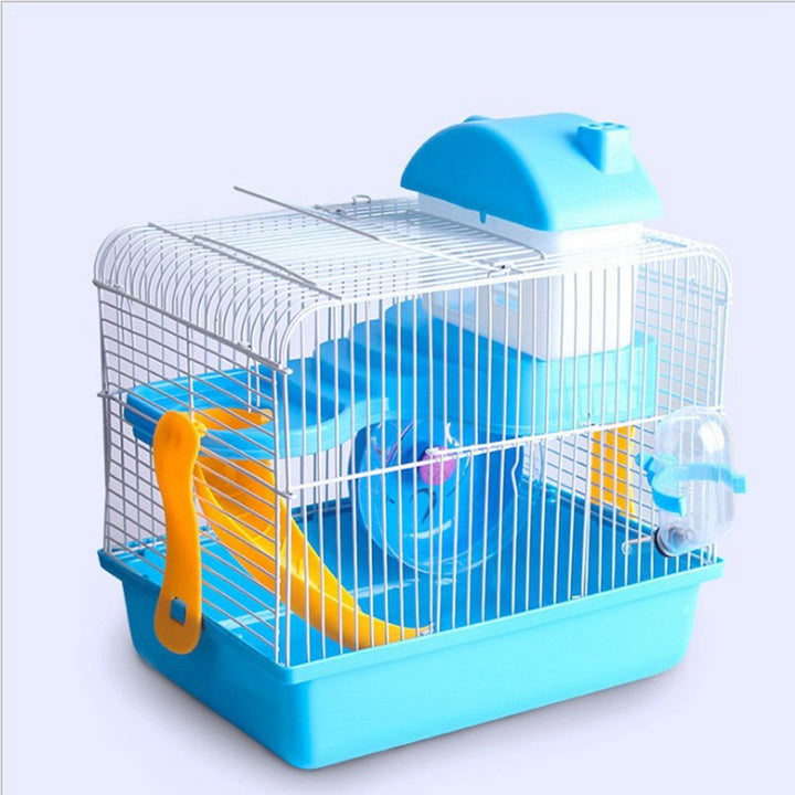 Hamster Crystal Castle Double Layer Cage Toy Villa