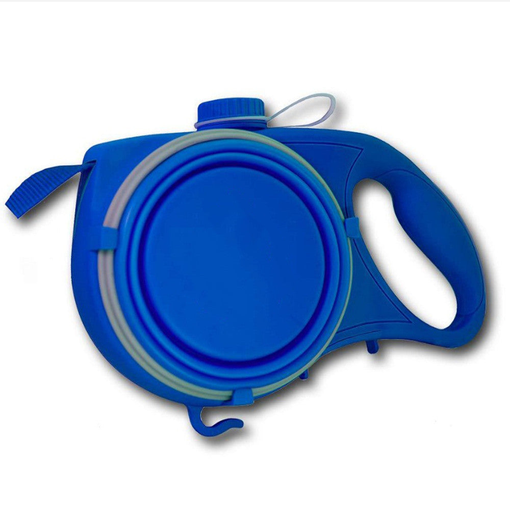 Automatic Retractable Multifunctional Pet Leash Portable Walking Tool