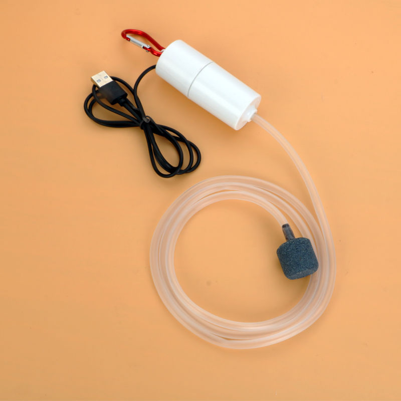 USB Mini Aquarium Air Pump Silent Oxygen Pump