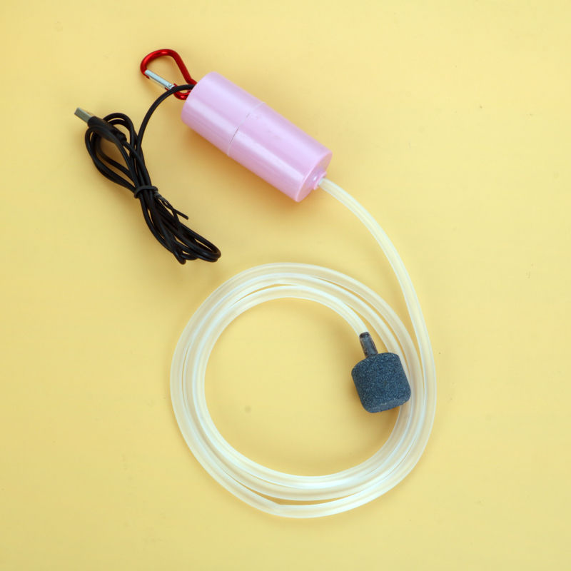 USB Mini Aquarium Air Pump Silent Oxygen Pump