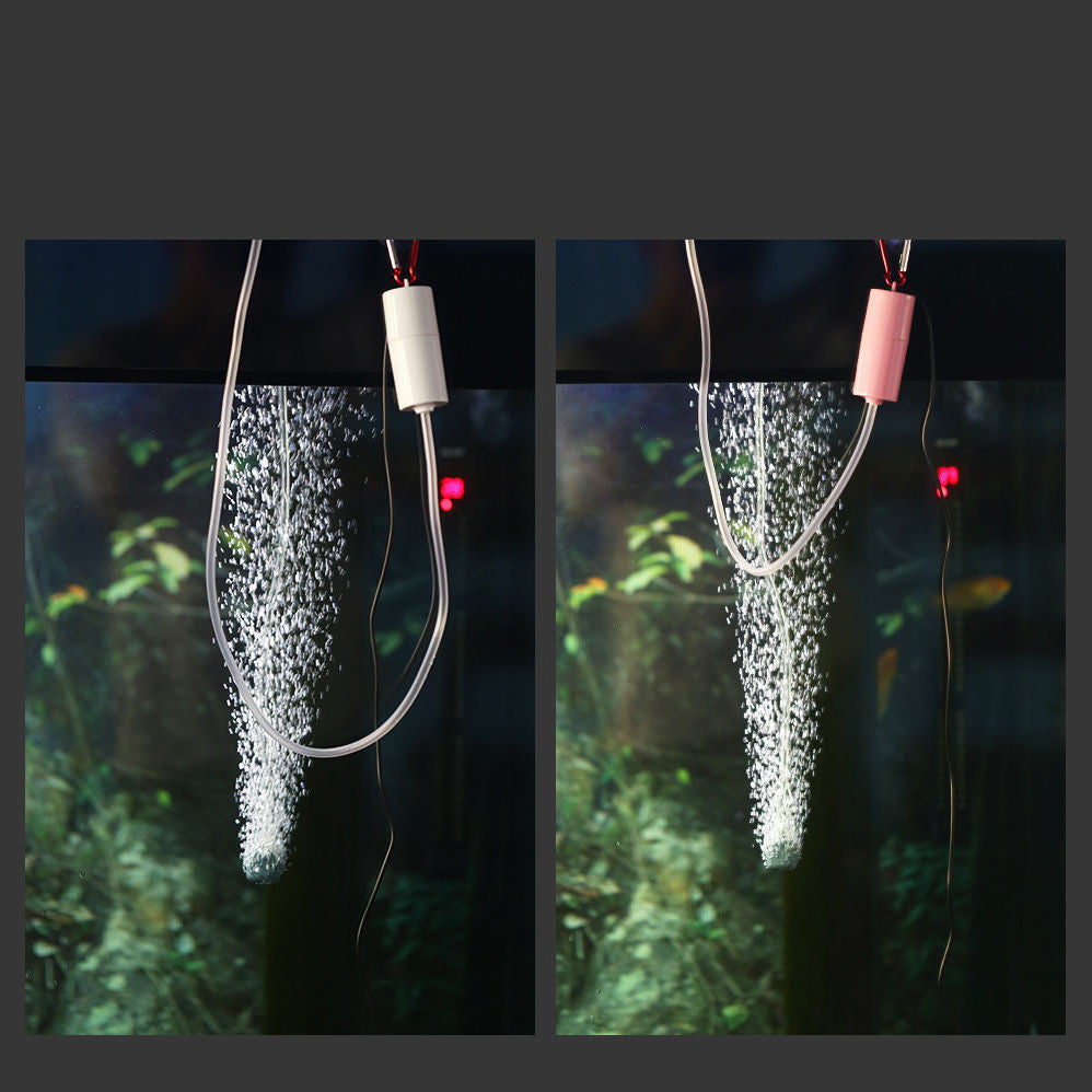 USB Mini Aquarium Air Pump Silent Oxygen Pump