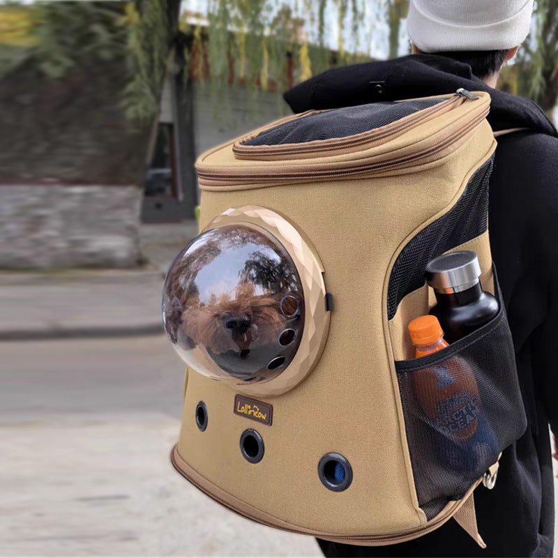 Portable Pet Carrier Backpack Medium Size Travel Bag
