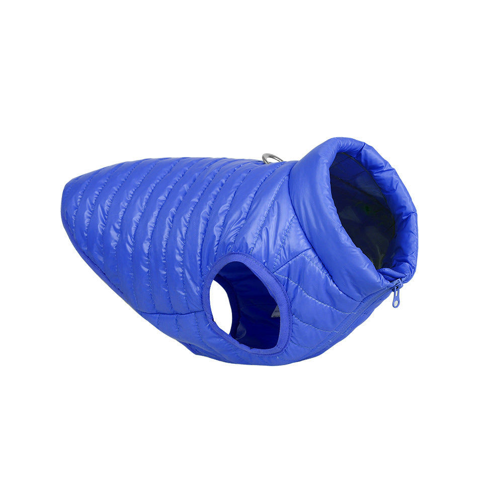 Pet Nylon Zipper Autumn Winter Jacket Clothing