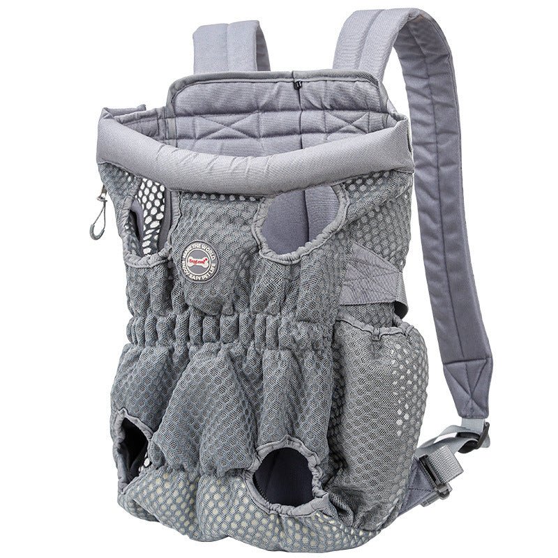 Breathable Mesh Pet Carrier Backpack Outdoor Travel Shoulder Bag