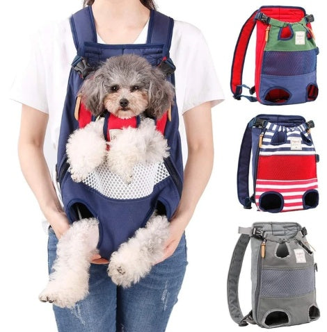 Front Backpack Pet Carrier Outdoor Travel Bag