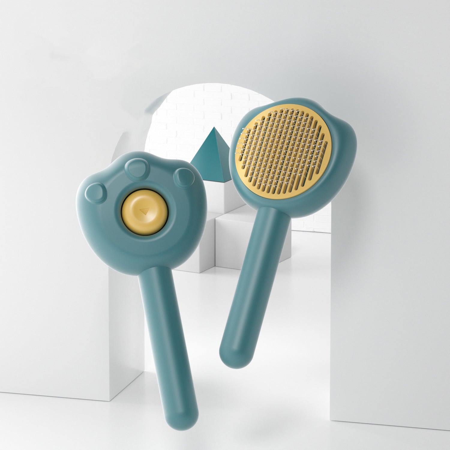 Pet Self Cleaning Needle Grooming Comb Hair Removal Tool