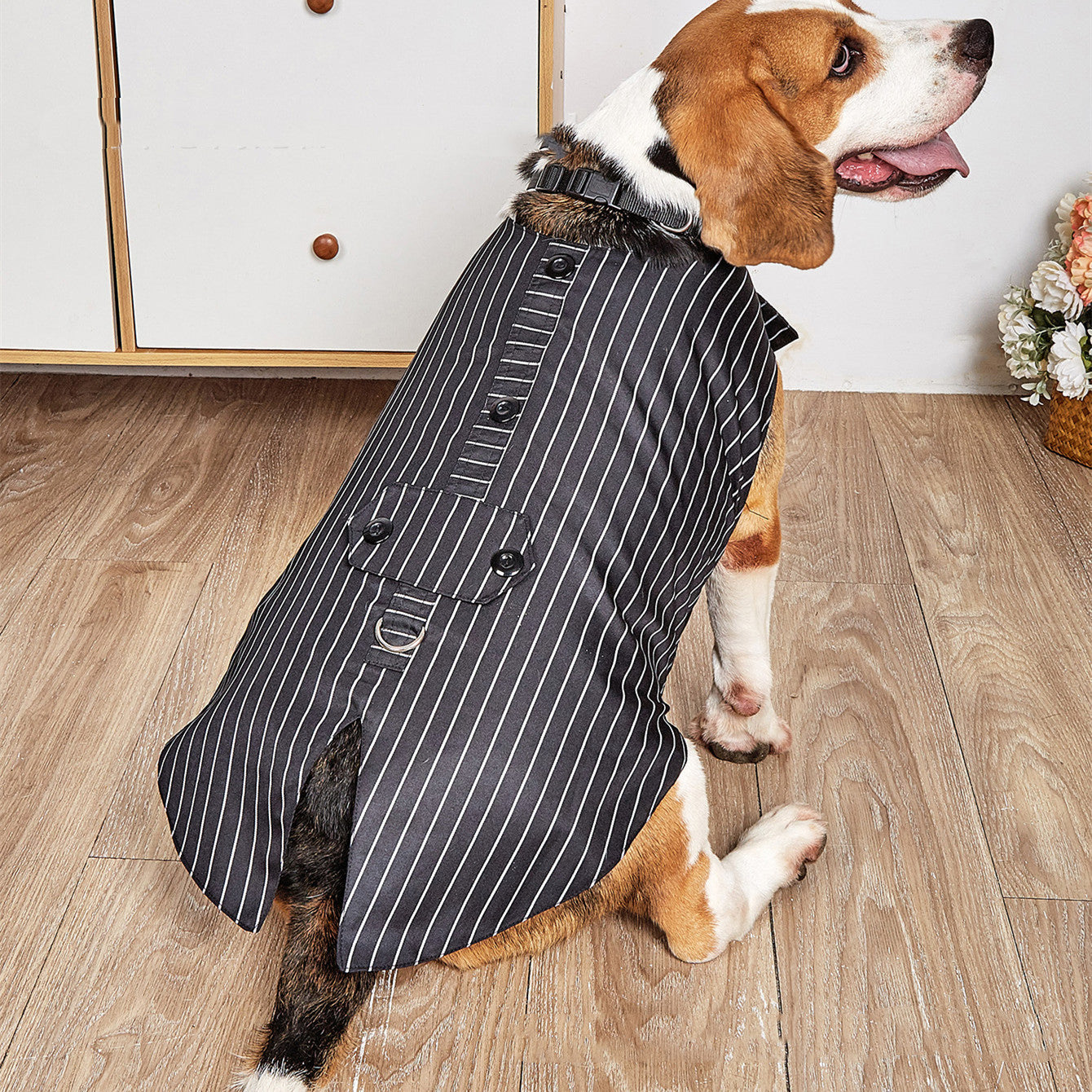 Swallowtail Wedding Suit Jacket Formal Pet Clothing