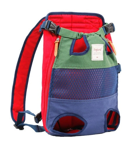 Front Backpack Pet Carrier Outdoor Travel Bag
