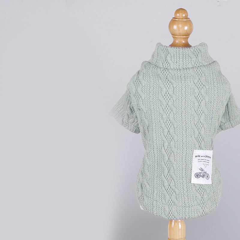 Pet Warm Knitted Sweater Apparel