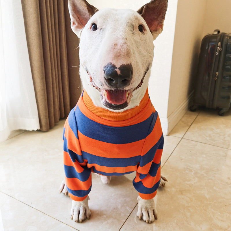 Pet Fashion Cute Simple Striped T-Shirt Apparel
