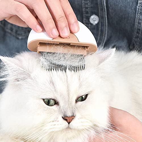 Pet Grooming Comb Steel Deshedding Brush Hair Removal Tool