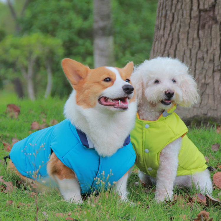 Thickened Waterproof Pet Outdoor Jacket Double Sided Reflective