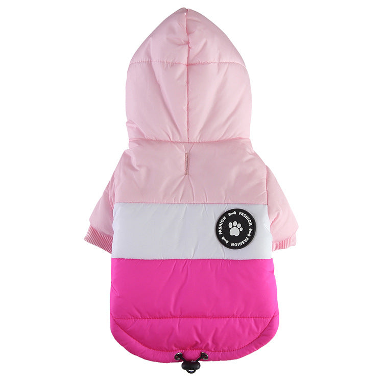 Winter Cotton Padded Pet Coat Warm Clothing