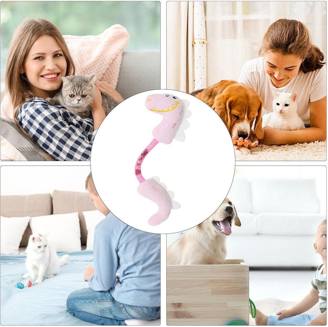 Pet Catnip Rope Chew Interactive Teeth Cleaning Toy