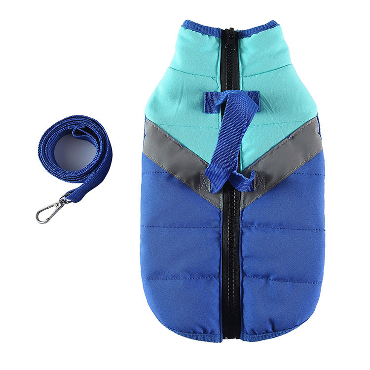 Winter Cotton Padded Pet Coat Warm Clothing