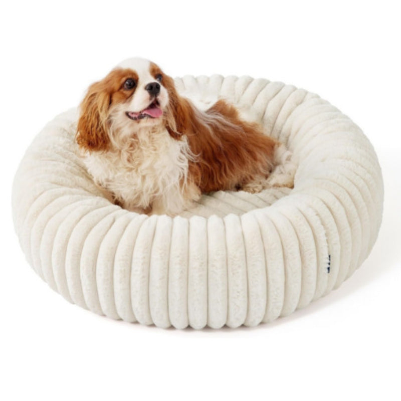 Plush Round Pet Bed Winter Warm Rabbit Fur Mat
