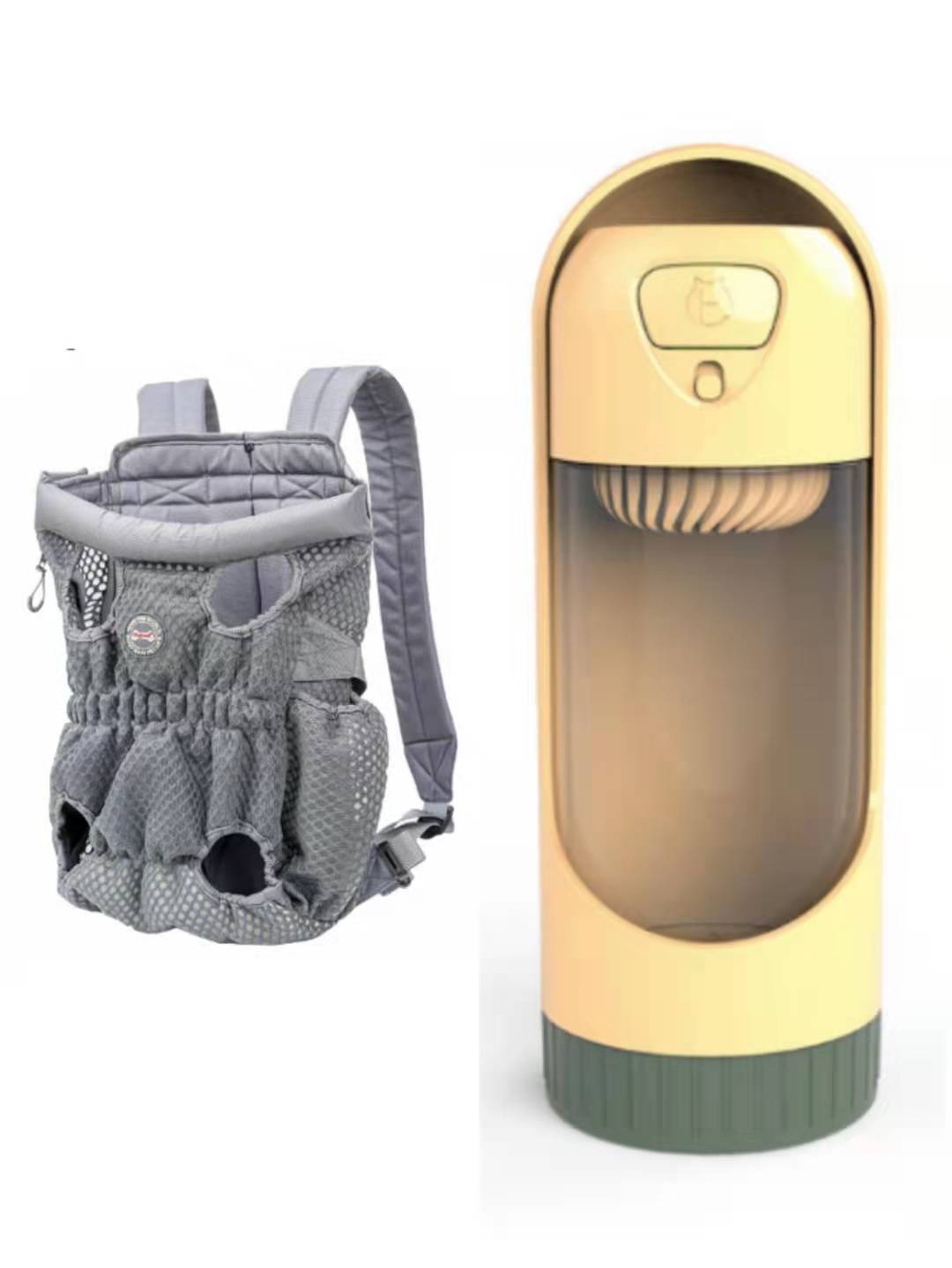 Breathable Mesh Pet Carrier Backpack Outdoor Travel Shoulder Bag