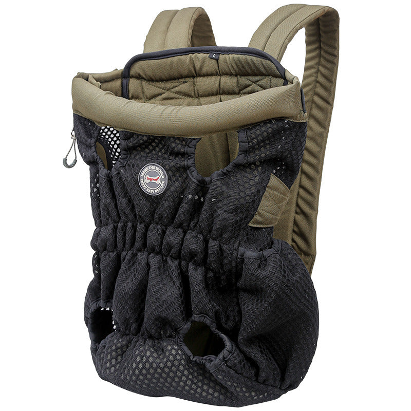 Breathable Mesh Pet Carrier Backpack Outdoor Travel Shoulder Bag