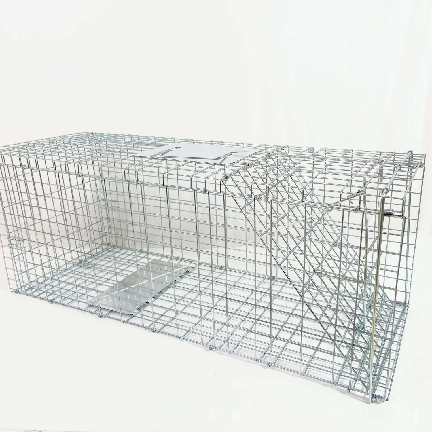 Foldable Automatic Pedal Cat Trap Cage