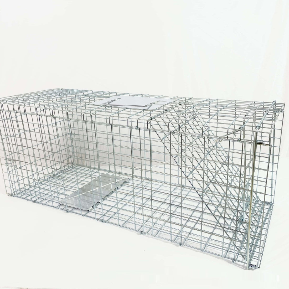 Foldable Automatic Pedal Cat Trap Cage