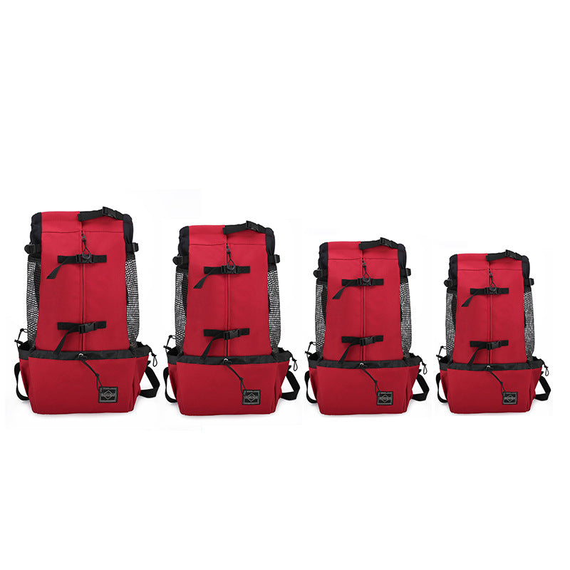 Portable Pet Carrier Backpack Double Shoulder Travel Bag