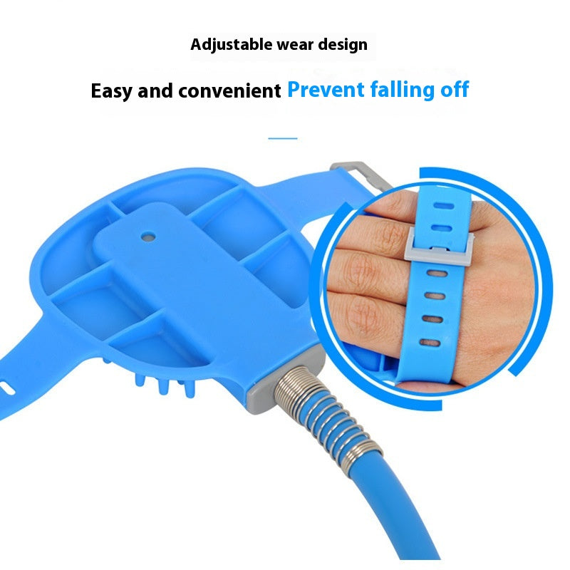 Pet Bathing Gloves Silicone Shower Massage Cleaning Tool