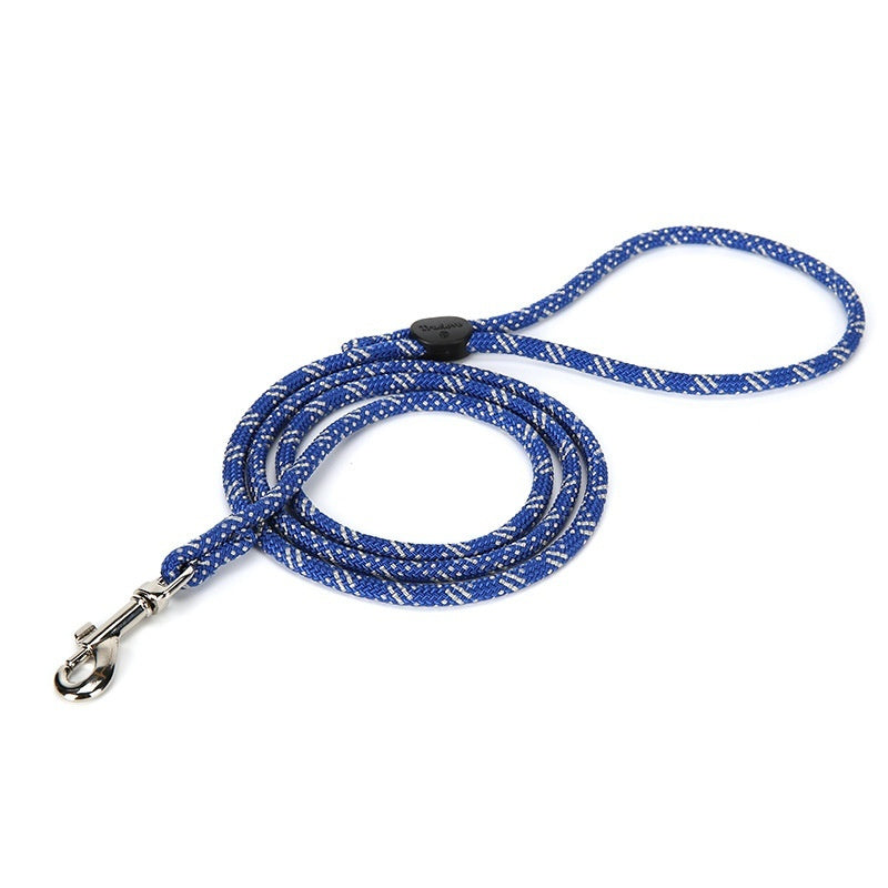 Colorful Adjustable Sliding Pet Leash Durable Walking Rope