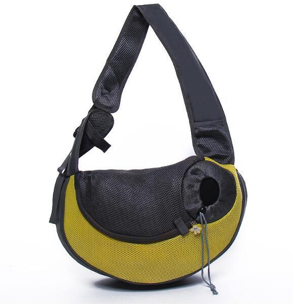Mesh Oxford Pet Carrier Shoulder Travel Sling Bag